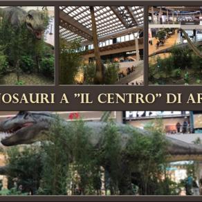 "Al centro di Arese" mi sono imbattuta con un dinosauro...!!!