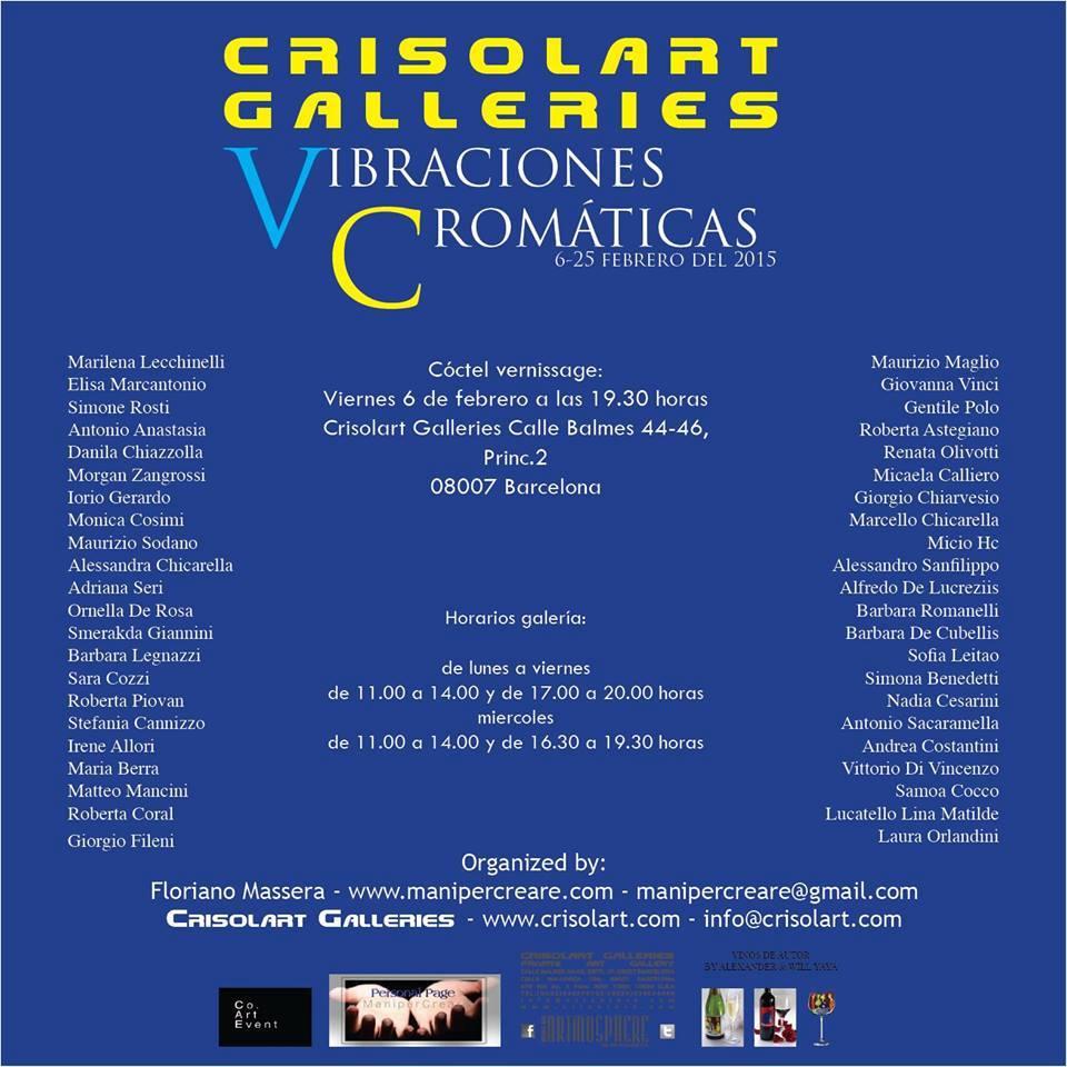 Mostra collettiva di pittura" Vibrazioni cromatiche"