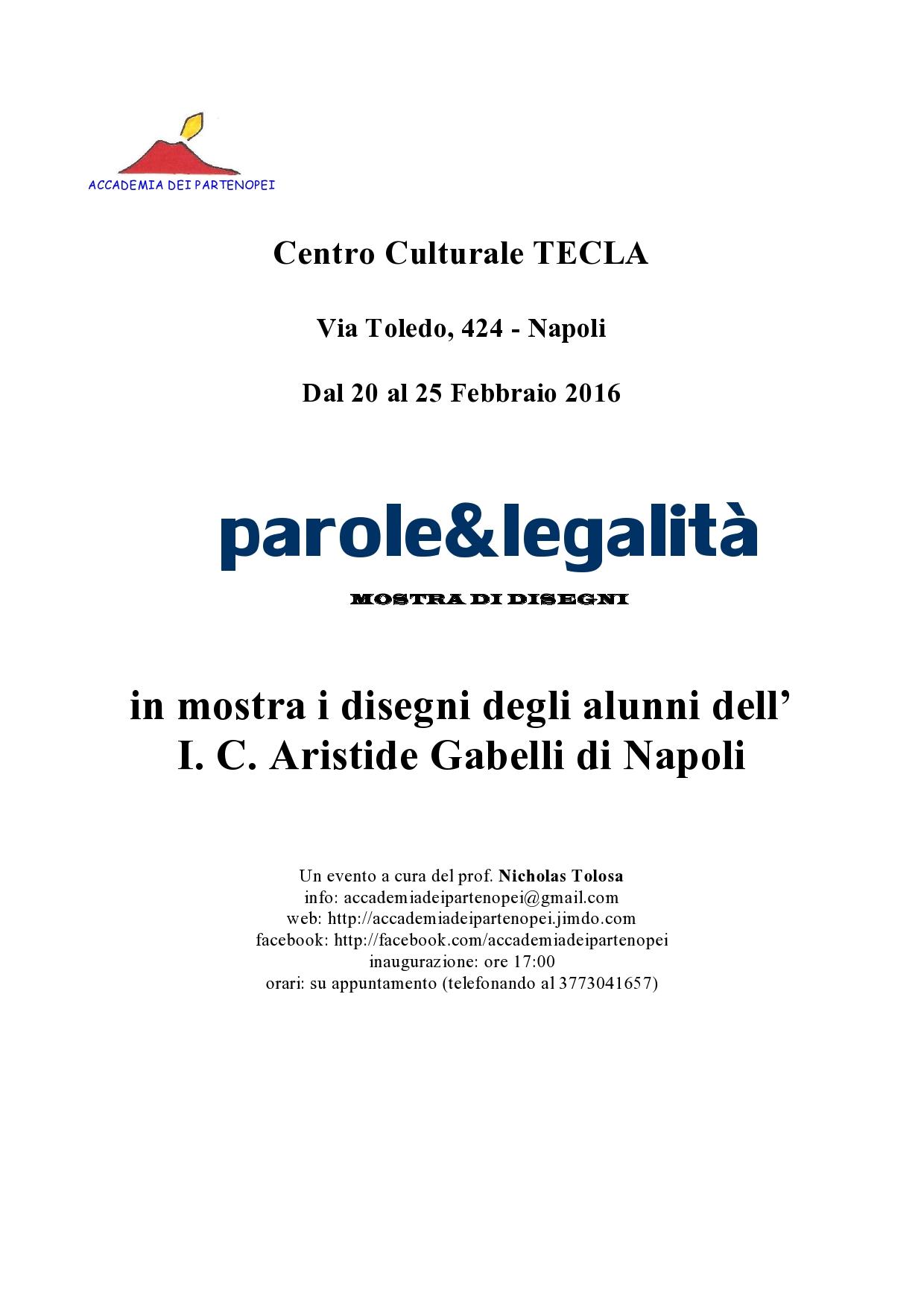 parole&legalità