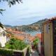 Vue sur la mer à Collioure