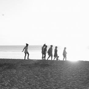 Chicas en la playa