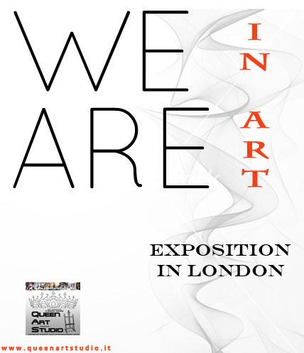 ‘WE ARE IN ART’ INTERNATIONAL EXHIBITION IN LONDON