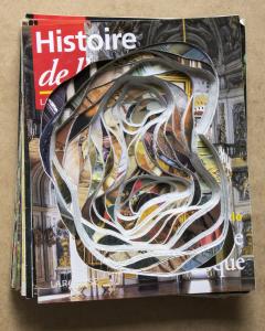 David Leleu - Iconotropy ( 27 assembled Histoire de l'art magazines)