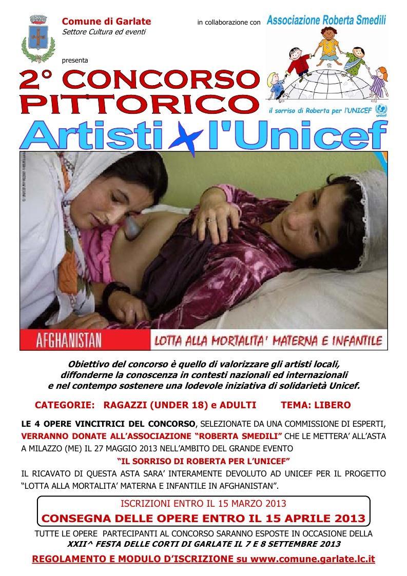 2° Concorso Pittorico ARTISTI X L’UNICEF