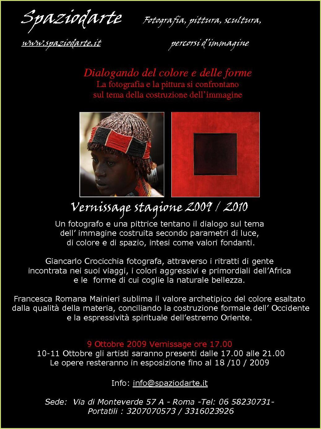 Dialogando del colore e delle forme. La fotografia e la pittura si confrontano