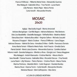 Inaugurata l’esposizione “Installazione Collettiva “Mosaic and Mixed Media”, Genova