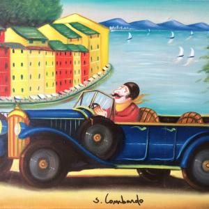 Nel mondo dei motori - opere di Salvo Lombardo in mostra al Parco Corolla a Milazzo