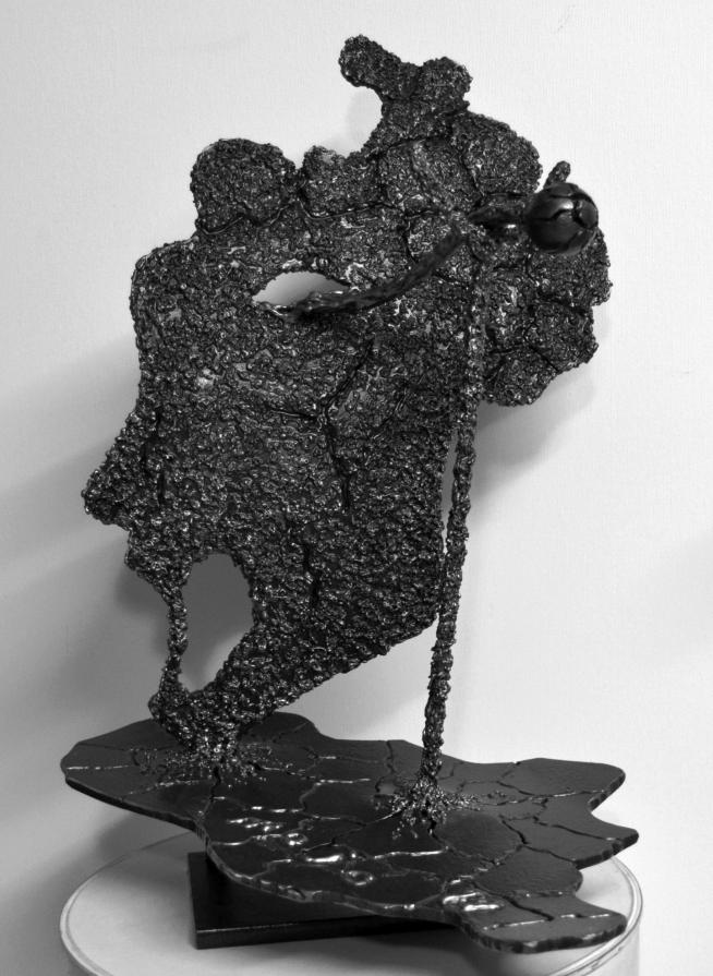 LOCOMOTIVE BREATH #2. 50x40x30cm STEEL 2011 jpg