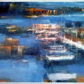 PAESAGGIO ITALIANO_porto Santa Caterina 70x60