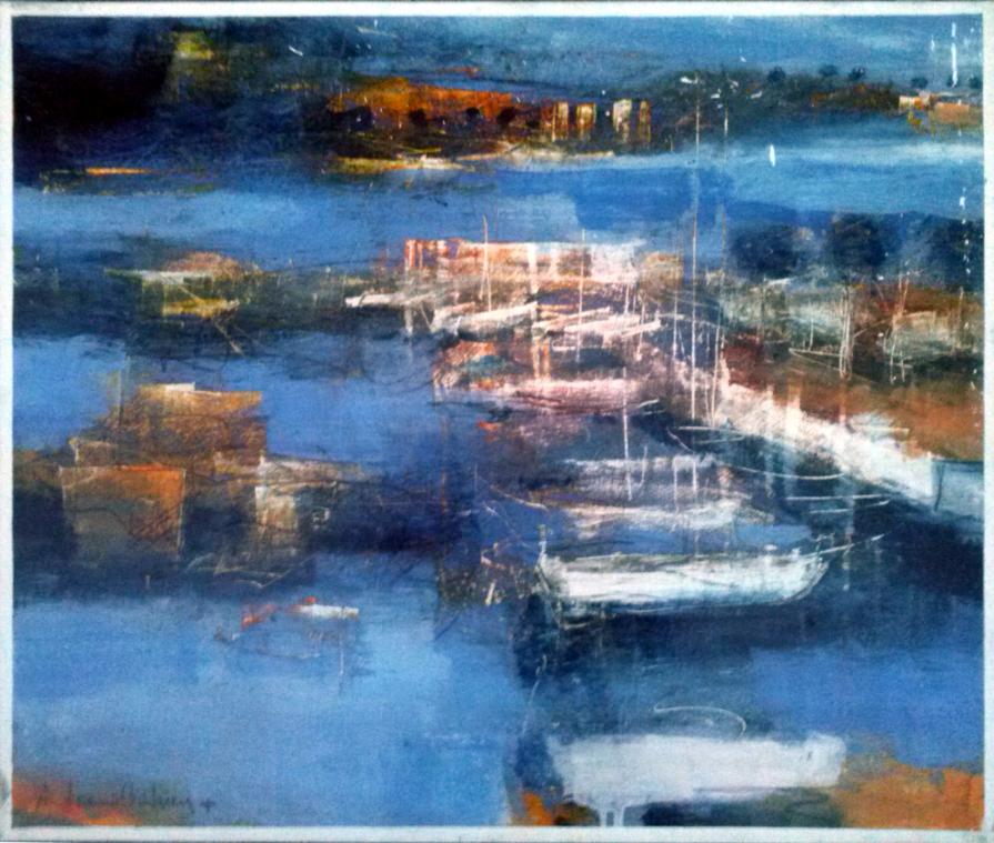 PAESAGGIO ITALIANO_porto Santa Caterina 70x60