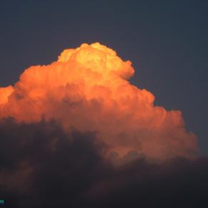 nuvole di una sera di luglio