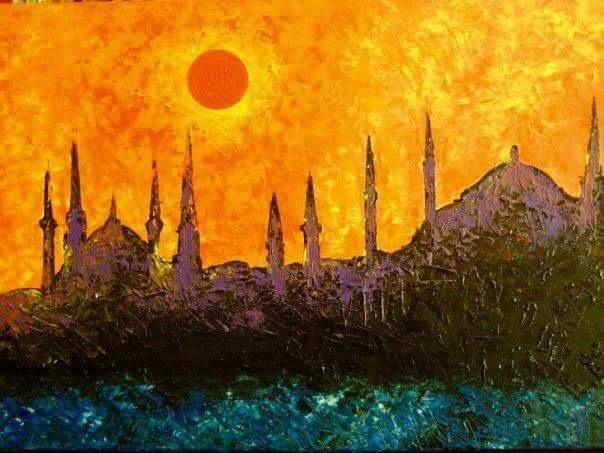 Tramonto ad Istanbul 