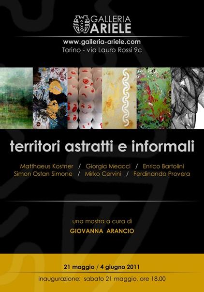 ABSTRACT AND INFORMAL TERRITORIES