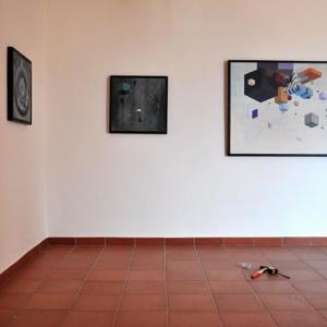 Jacopo Fonte shows painting "The rooms of the time"