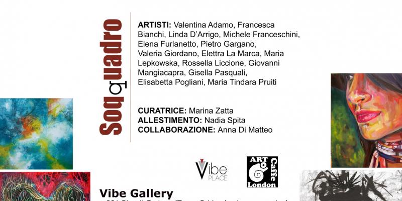 MOSTRA D'ARTE "COLORS, MATERIALS, SIGNS" ALLA VIBE GALLERY DI LONDRA