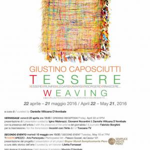 Giustino Caposciutti – WEAVING xBexReunitexConnectxLovexRevivexRebirth…