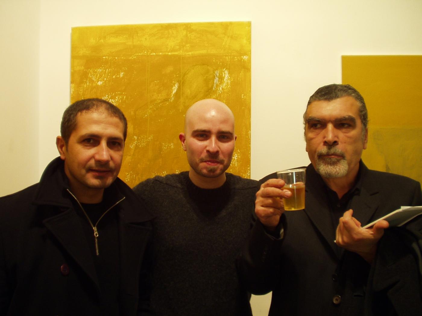 Umberto Manzo, Lello Torchia, Luigi Castiglione (a destra) 2004.