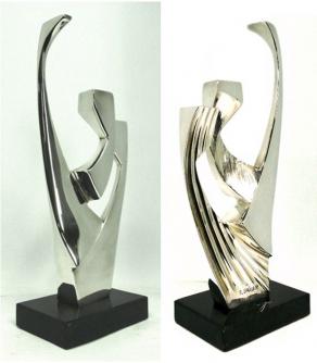 ELEGANT - Shabath candlestick and PEACE SCULPTURE