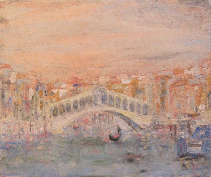 VENEZIA - Ponte di Rialto (AFFRESCO-2013)