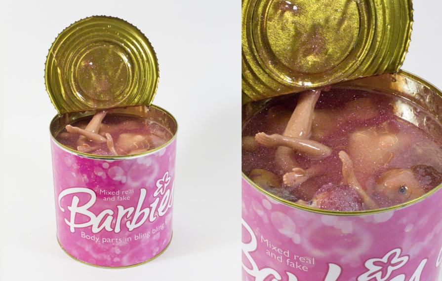 Barbies – Body parts in bling bling sauce  (aka How gender is made)