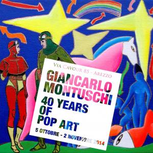 GIANCARLO MONTUSCHI - 40 YEARS OF POP ART