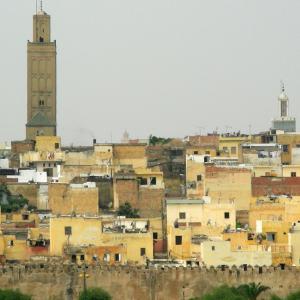 Morocco, red clay, ocher, yellow