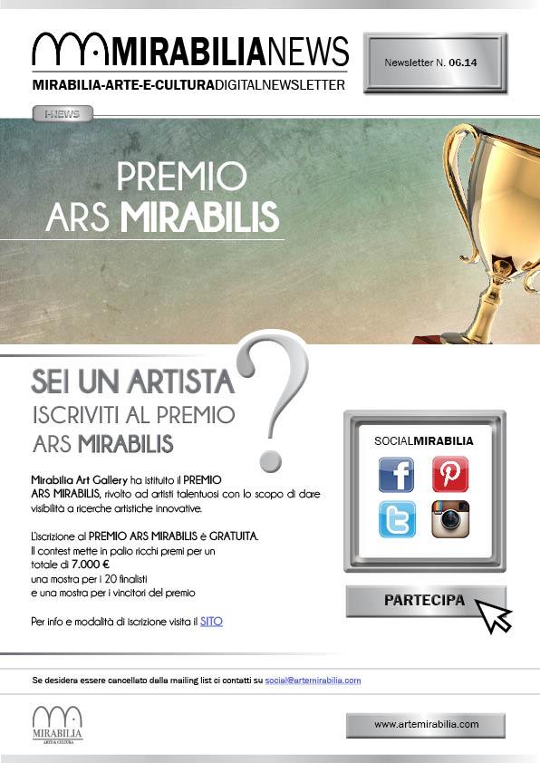 Ars Mirabilis Awards - Are you an artist? Subscription is for free!