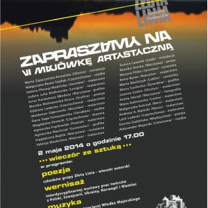 VI Exhibition of Artistic group of artists Golden Line at the Castle in Niedzicy - May 2014