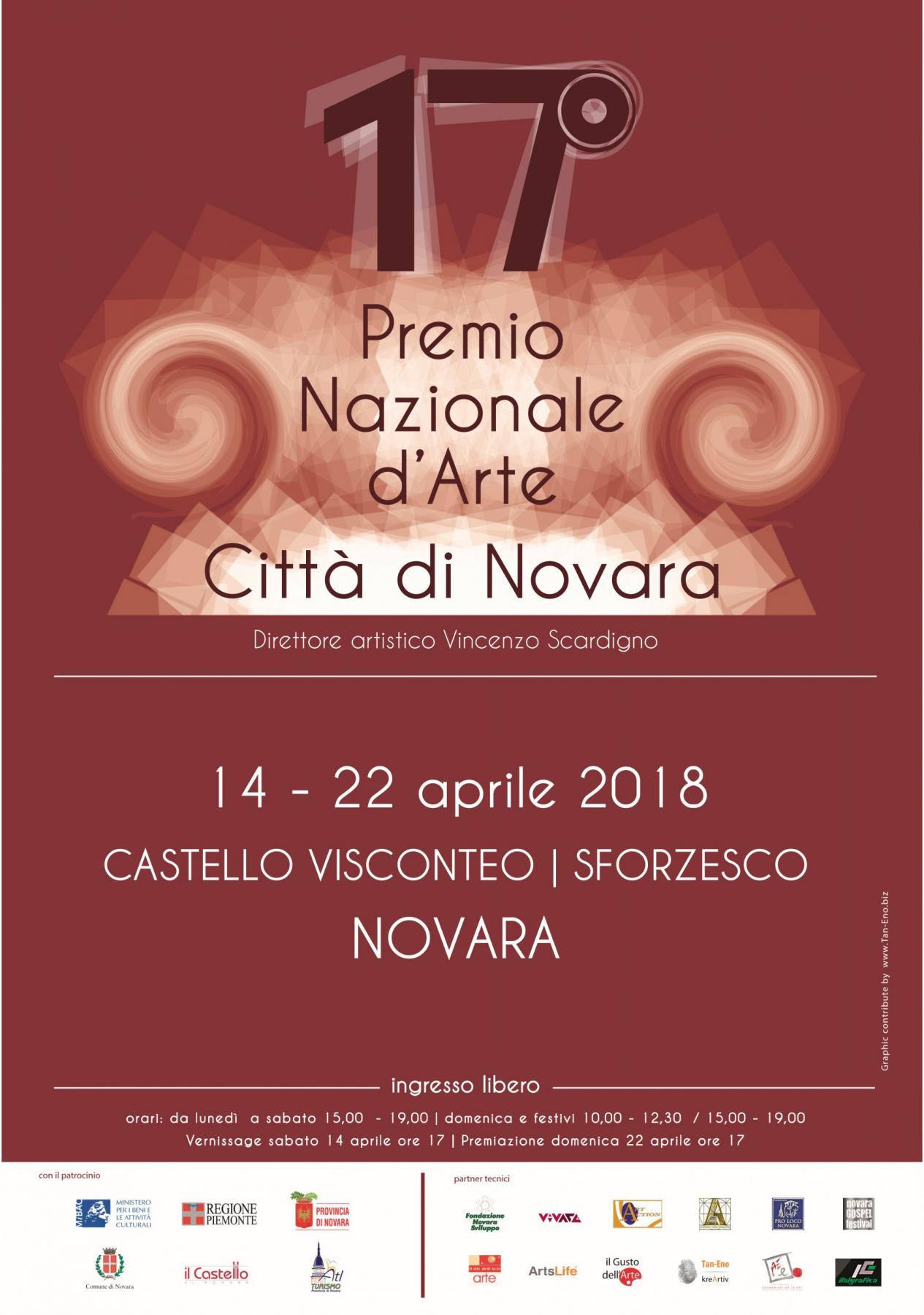 17° Premio Nazionale d'Arte Città di Novara