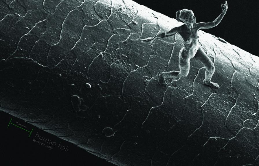 Trust, a nano sculpture