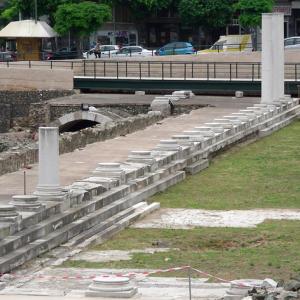 Greece. Thessaloniki. On the Egnatia road yet everything flows from thousands