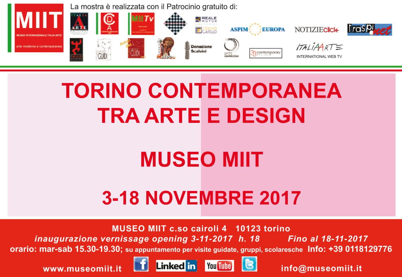 TORINO CONTEMPORANEA TRA ARTE E DESIGN