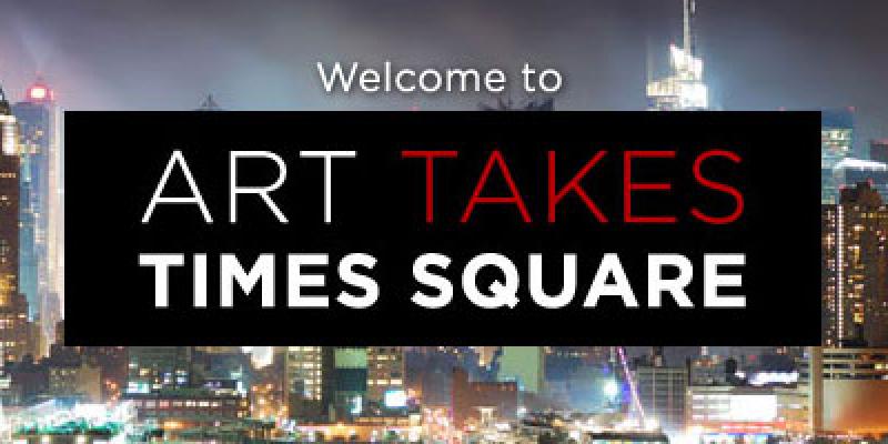 art takes times square