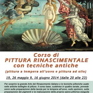 CORSO DI PITTURA RINASCIMENTALE (CESENA)