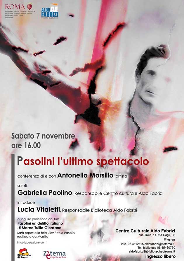 Pasolini the last show