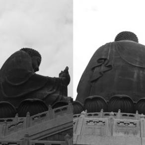 giant buddha blessing