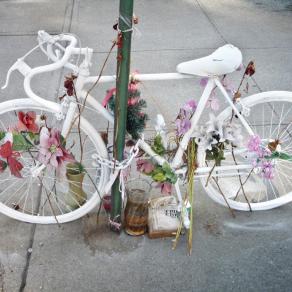 white bike