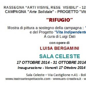 Invito Mostra di Luisa Bergamini 