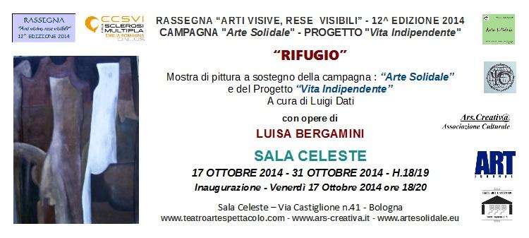 Invito Mostra di Luisa Bergamini 