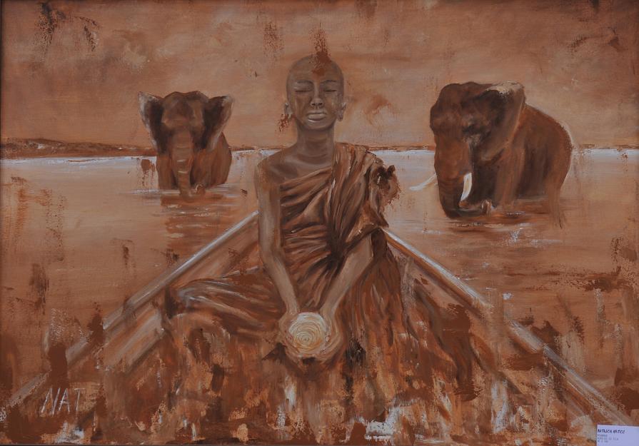 The monk and the elephants