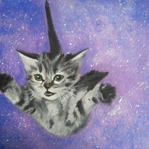 GATTO ASTRONAUTA