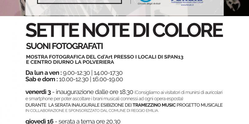 SETTE NOTE DI COLORE - SUONI FOTOGRAFATI