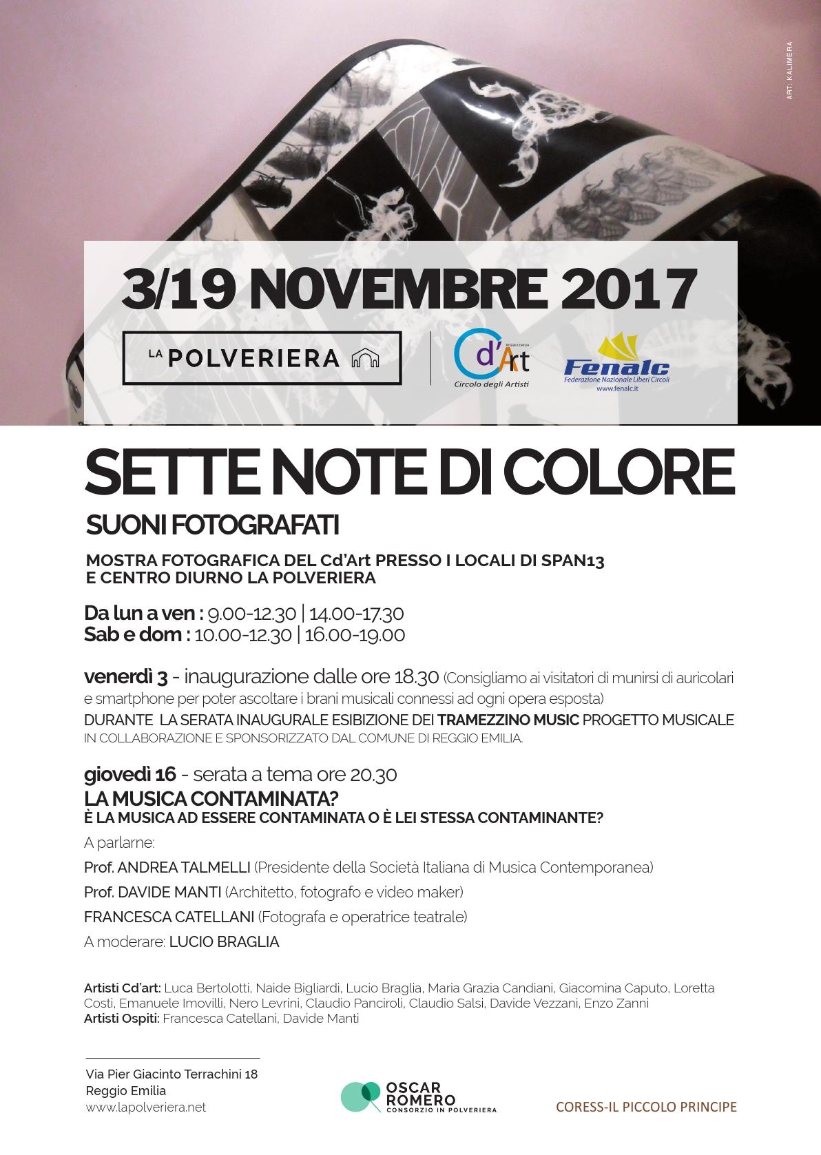 SETTE NOTE DI COLORE - SUONI FOTOGRAFATI