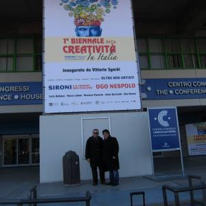 EXHIBITION OF DEMO' - 1st INTERNATIONAL BIENNIAL OF ITALY OF CREATIVITY' IN VERONA