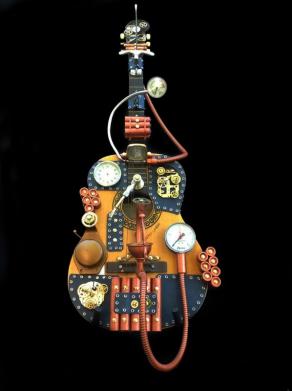 steampunk guitar