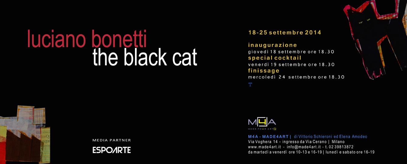 Luciano Bonetti | The black cat