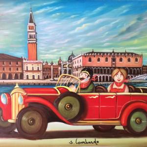 Nel mondo dei motori - opere di Salvo Lombardo in mostra al Parco Corolla a Milazzo