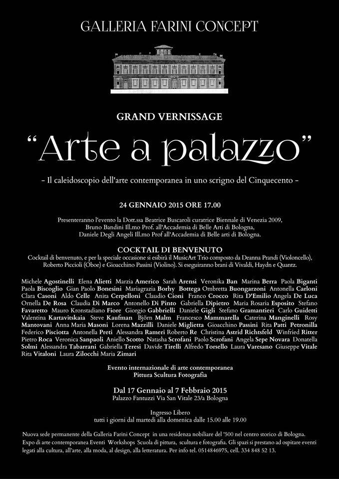 IL CALEIDOSCOPIO DELL'ARTE CONTEMPORANEA IN UNO SCRIGNO DEL CINQUECENTO - PALAZZO FANTUZZI, BOLOGNA