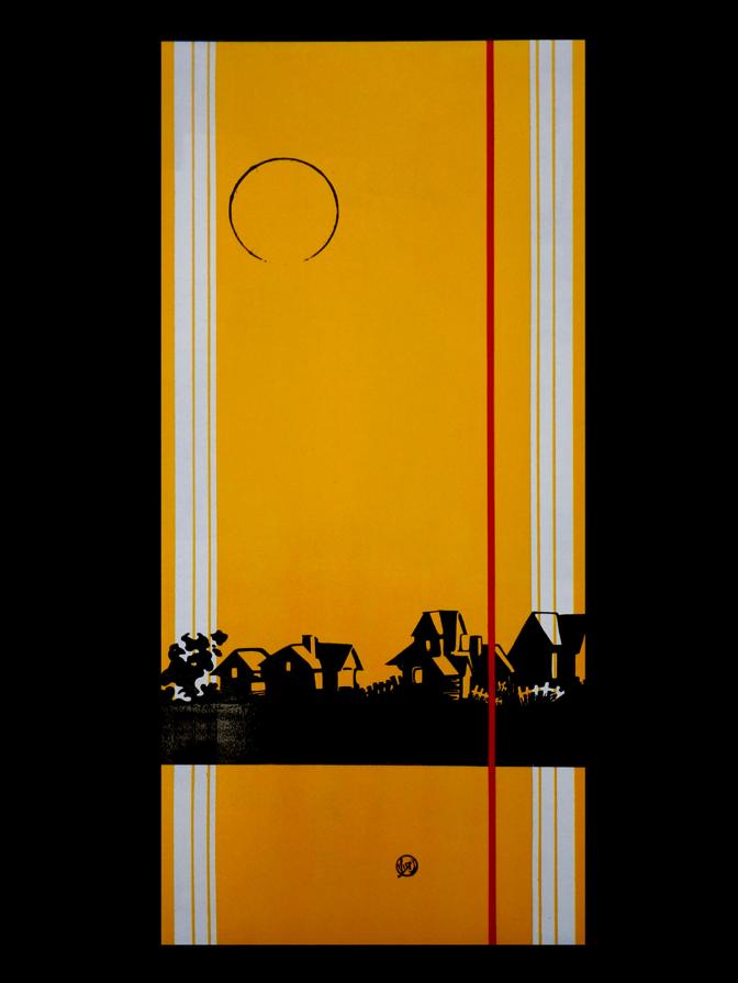 YELLOW NIGHT - cm: 60x130