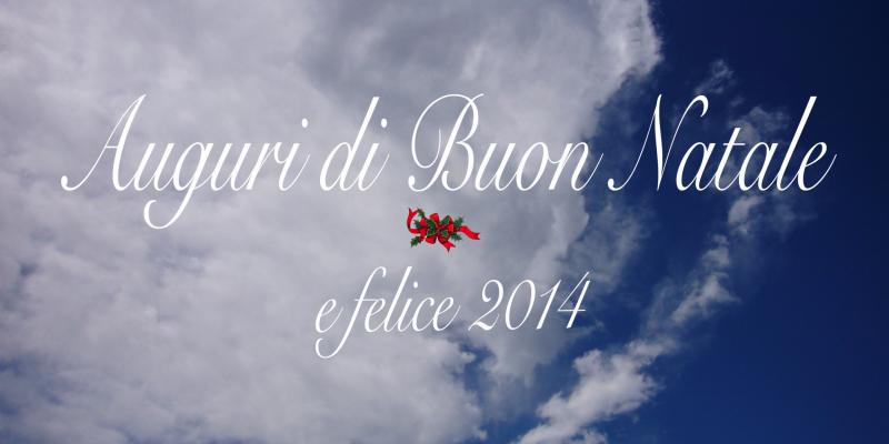 Auguri di Buon Natale e Felice anno Nuovo